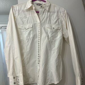 White Button-Up Shirt